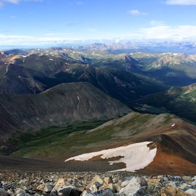 Summit Two 14ers in One Day - Grays and Torreys Peaks, Colorado Rockies 