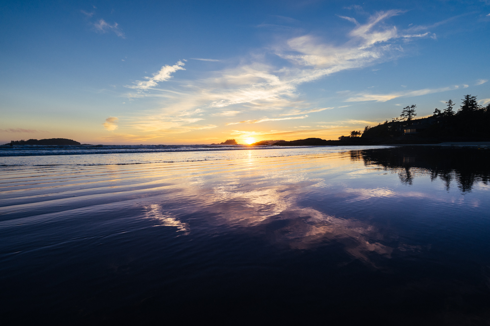 Sunset at Chesterman Beach