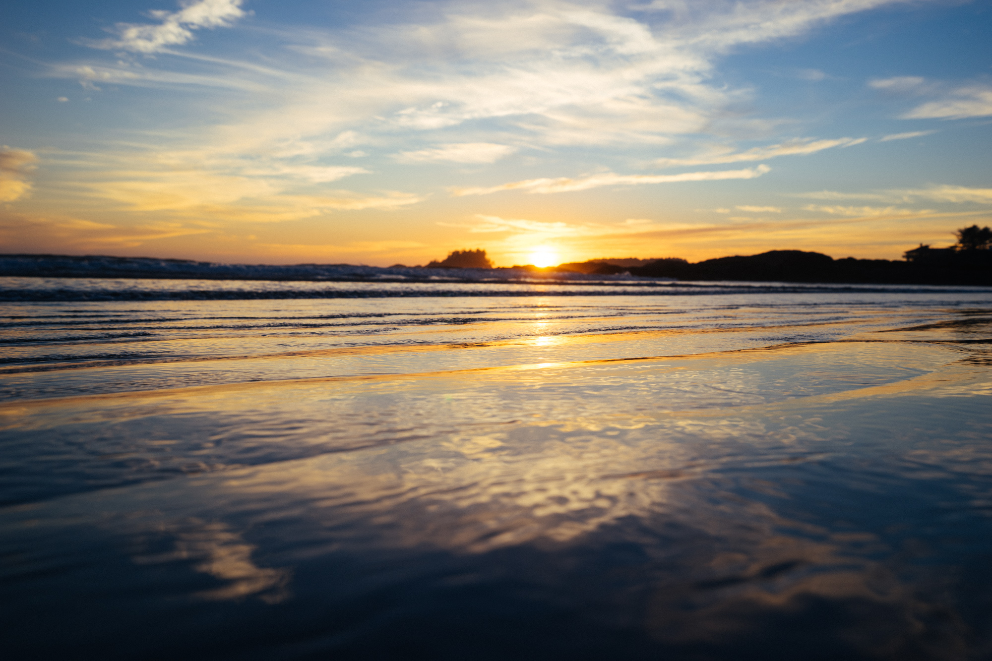 Sunset at Chesterman Beach