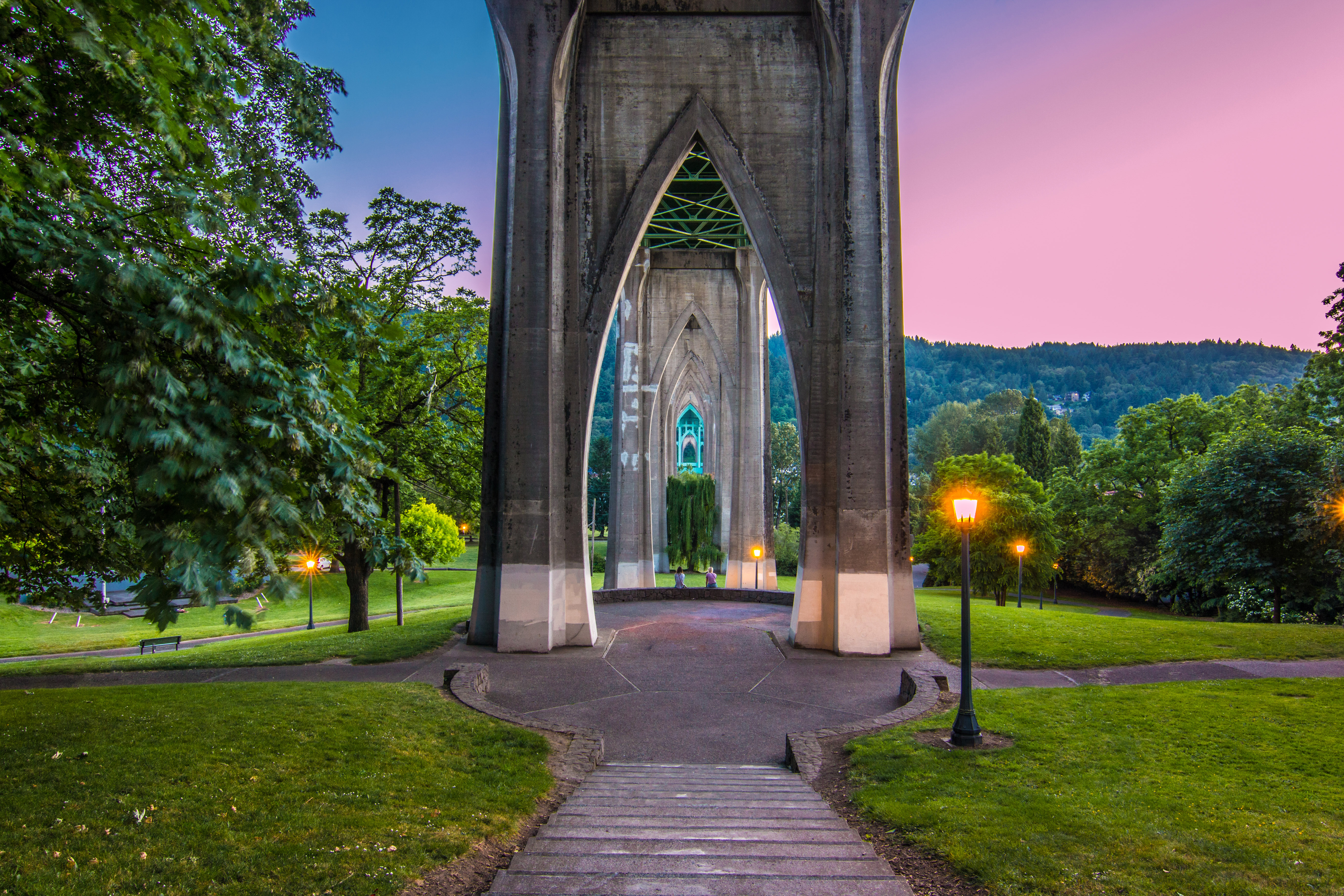 Explore Cathedral Park