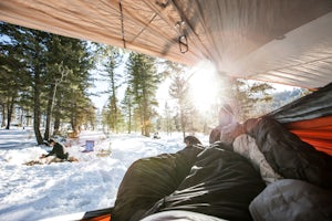 Winter Camp Near Coulson Gulch