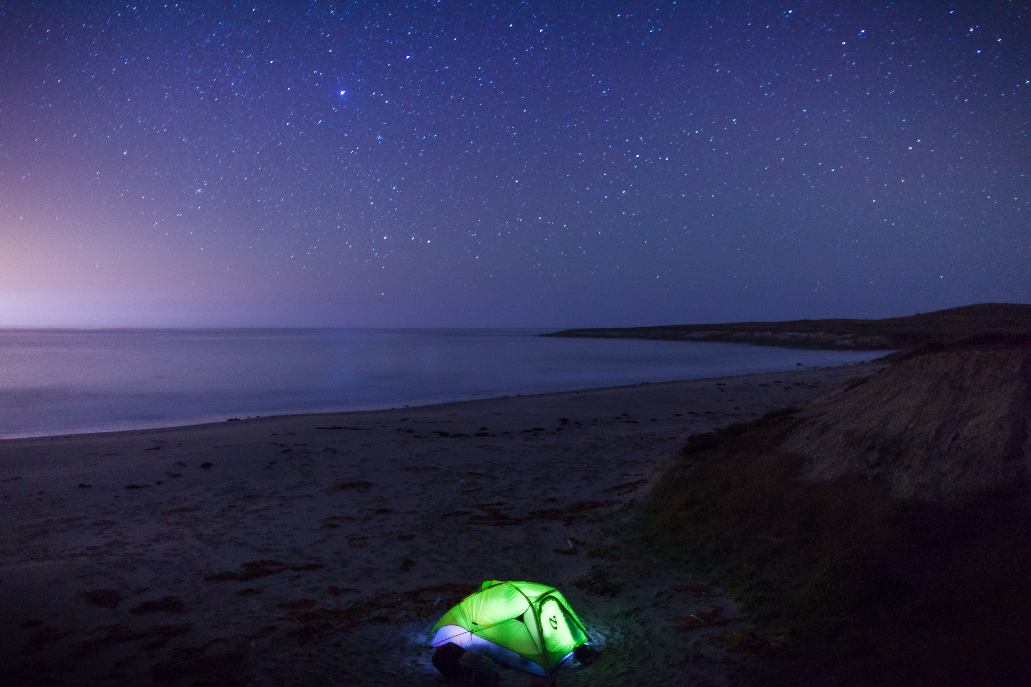 Beach Camp on Santa Rosa Island
