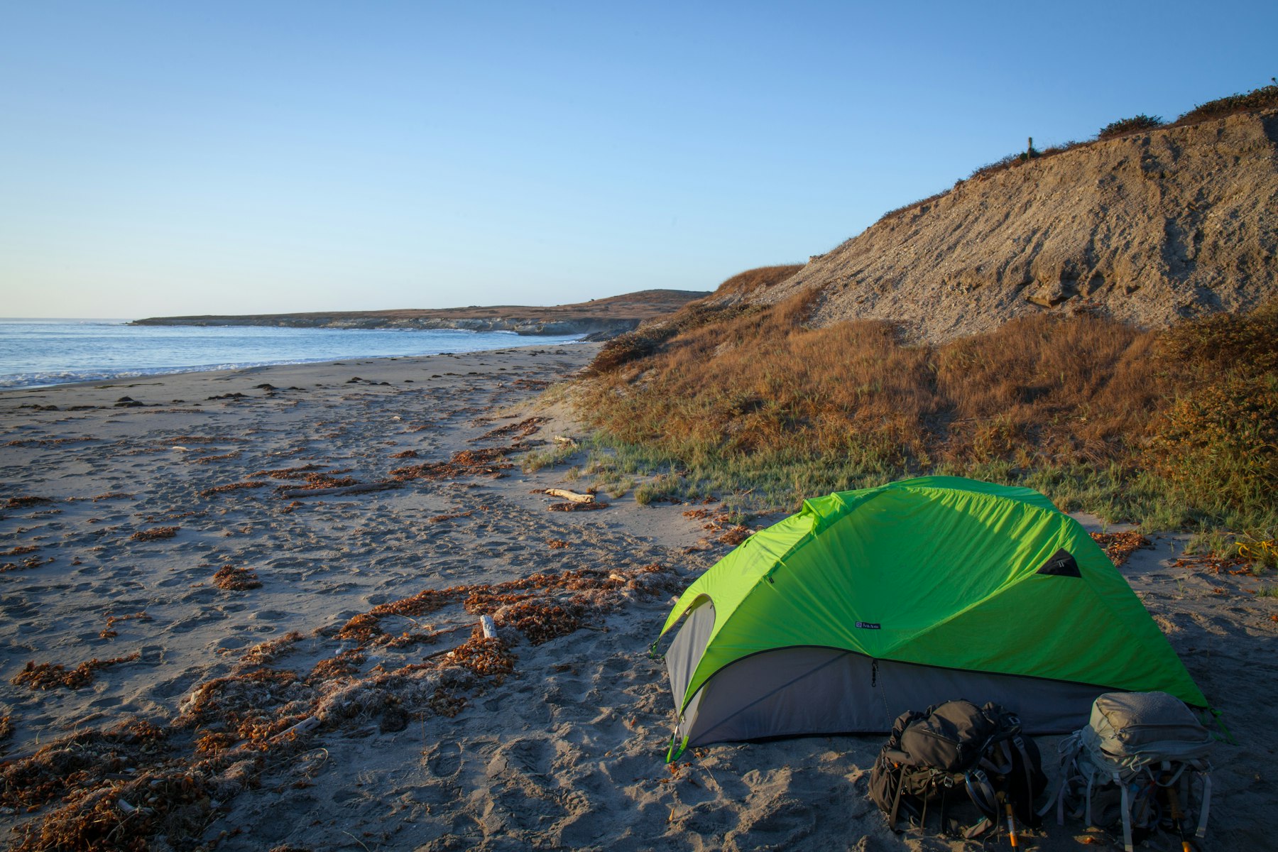 Beach Camping In Southern California