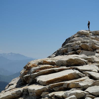 Hike to the Summit of Big Baldy, Kings Canyon National Park