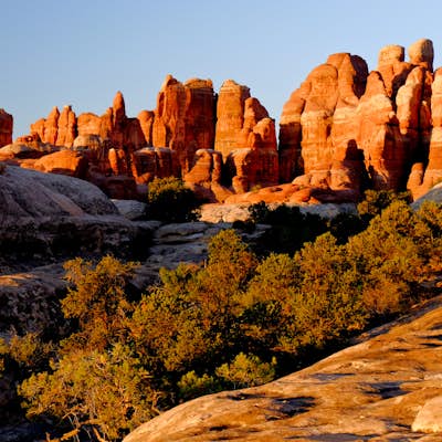 Hike Chesler Park and Joint Trails, Canyonlands NP