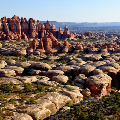 Hike Chesler Park and Joint Trails, Canyonlands NP