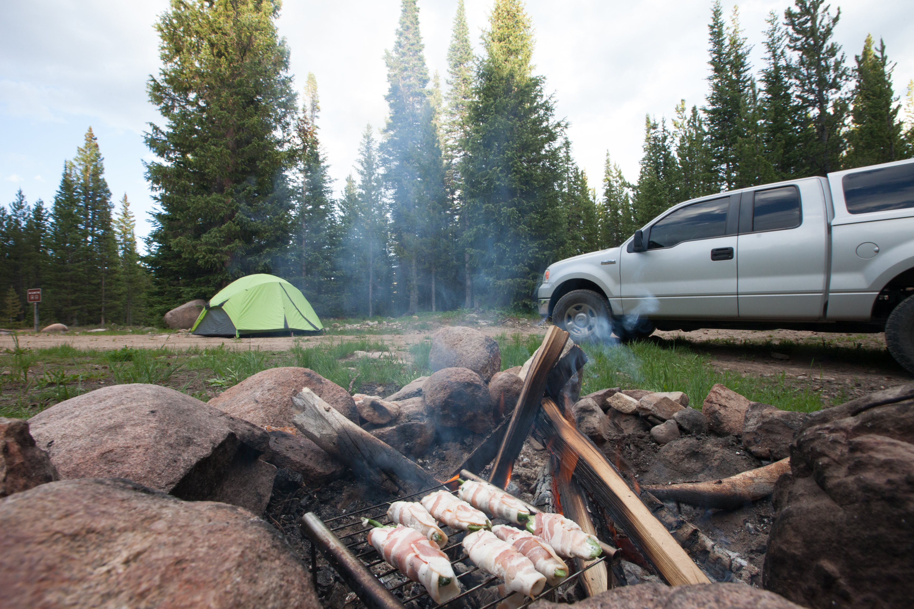 Camp at Stillwater Pass