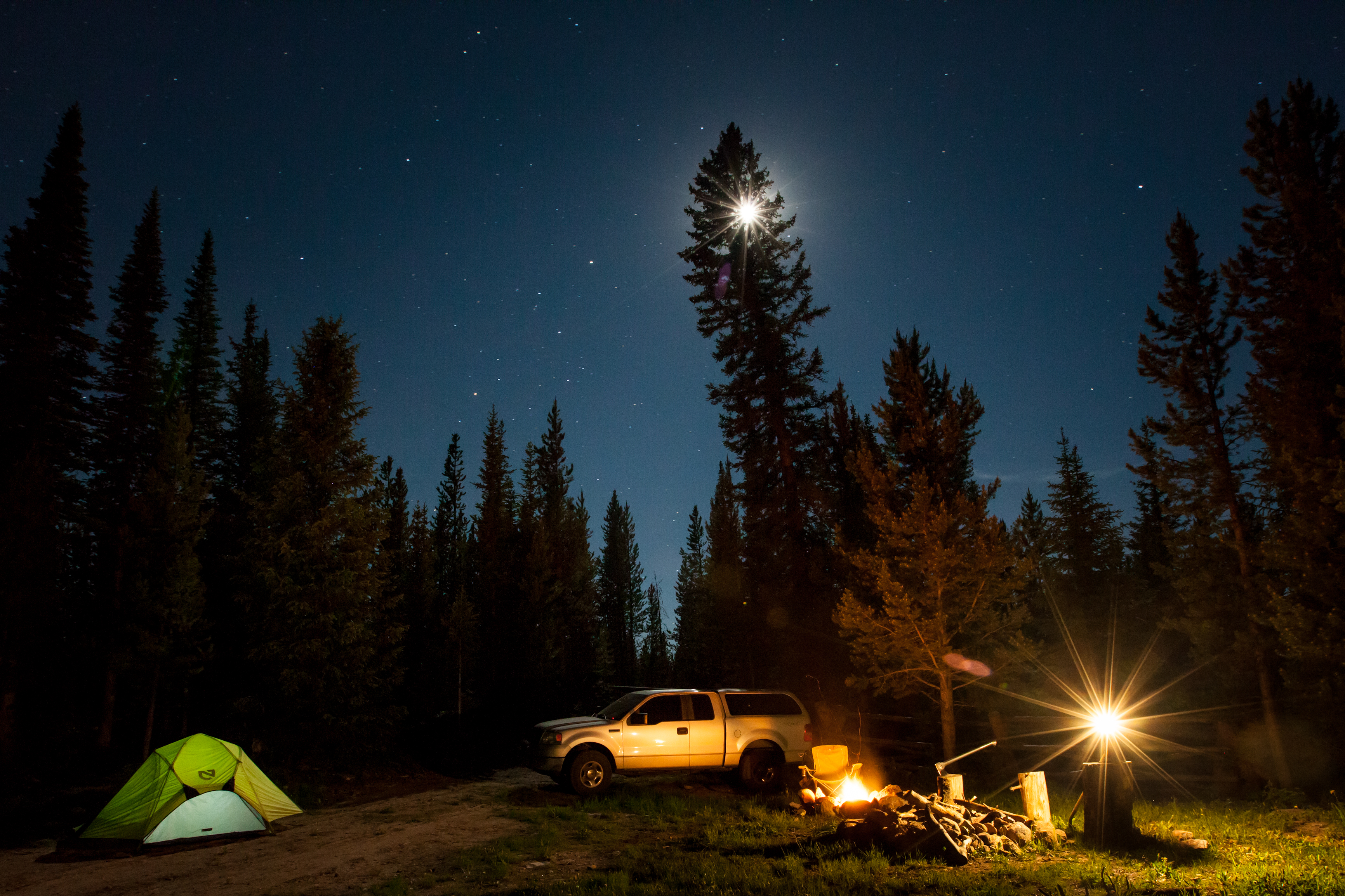Camp at Stillwater Pass