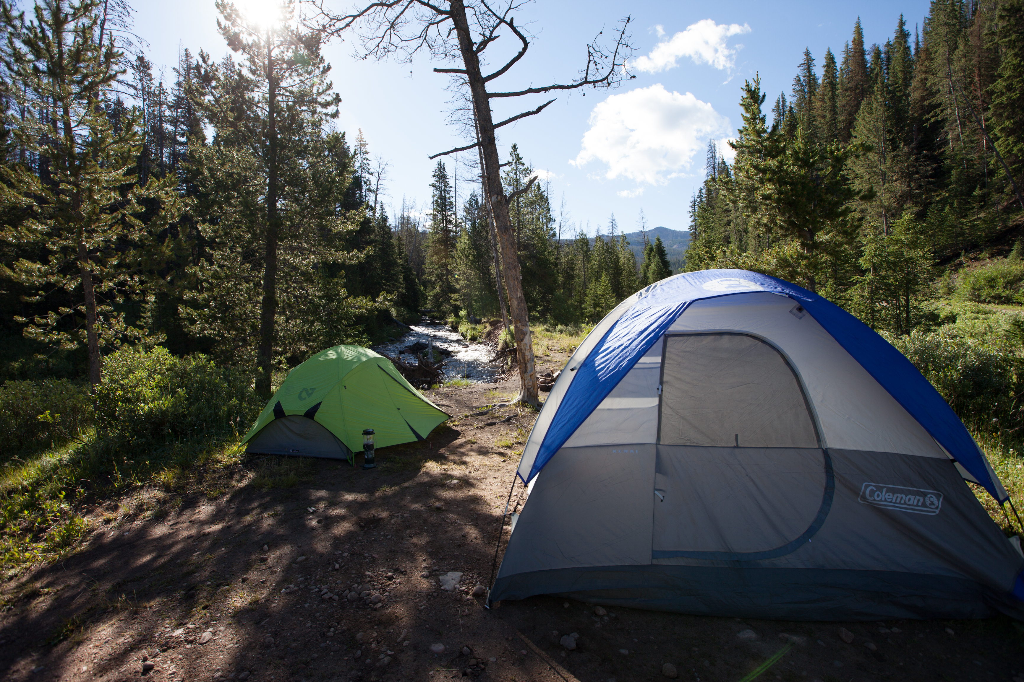 Camp at Stillwater Pass