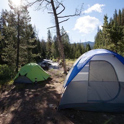 Camp at Stillwater Pass