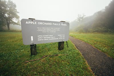 Hike to Apple Orchard Falls