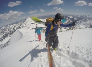 Ski Baldy's Main Chute at Alta Ski Area