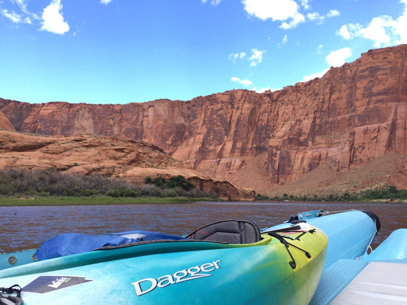 Kayak Glen Canyon, Lees Ferry Boat Ramp