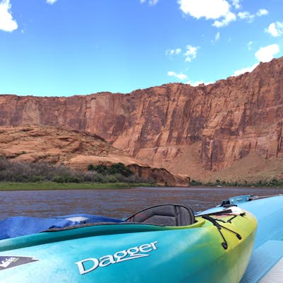 Kayak Glen Canyon