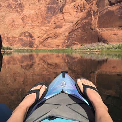 Kayak Glen Canyon