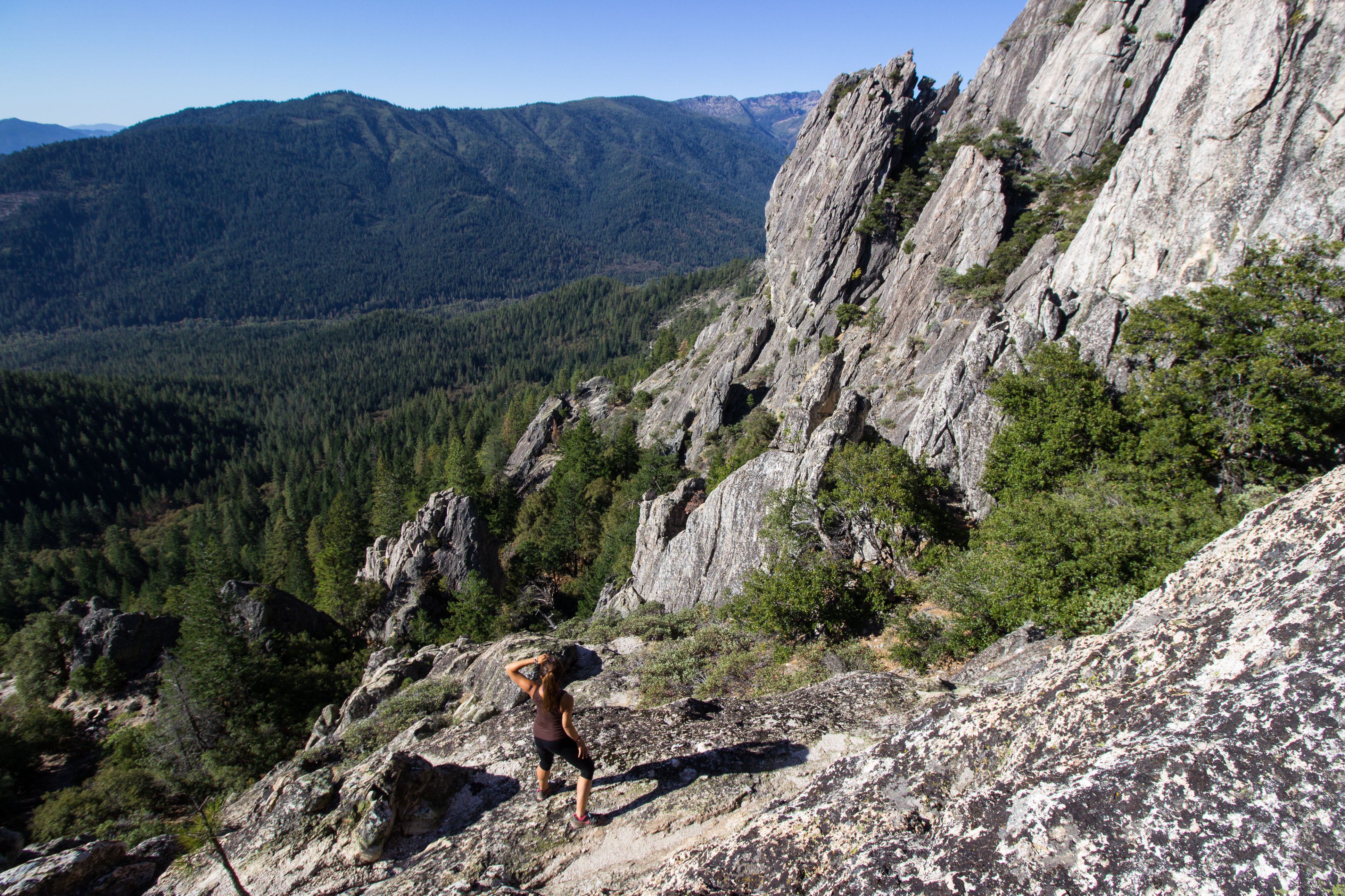 Hike Crags Trail to Castle Dome
