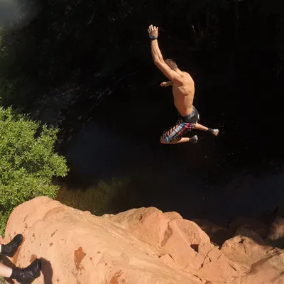 Hike to and Swim at the Bull Pen, AZ, Bull Pen Road - West Clear Creek