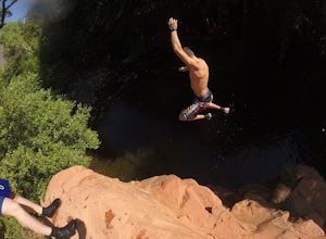 Hike to and Swim at the Bull Pen, AZ
