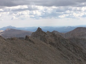 Scramble up Mt. Muir