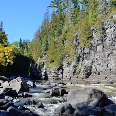 Explore the High Falls of the Pigeon River
