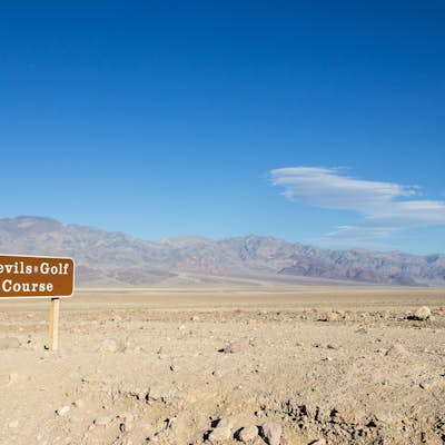 Devil's Golf Course, Death Valley