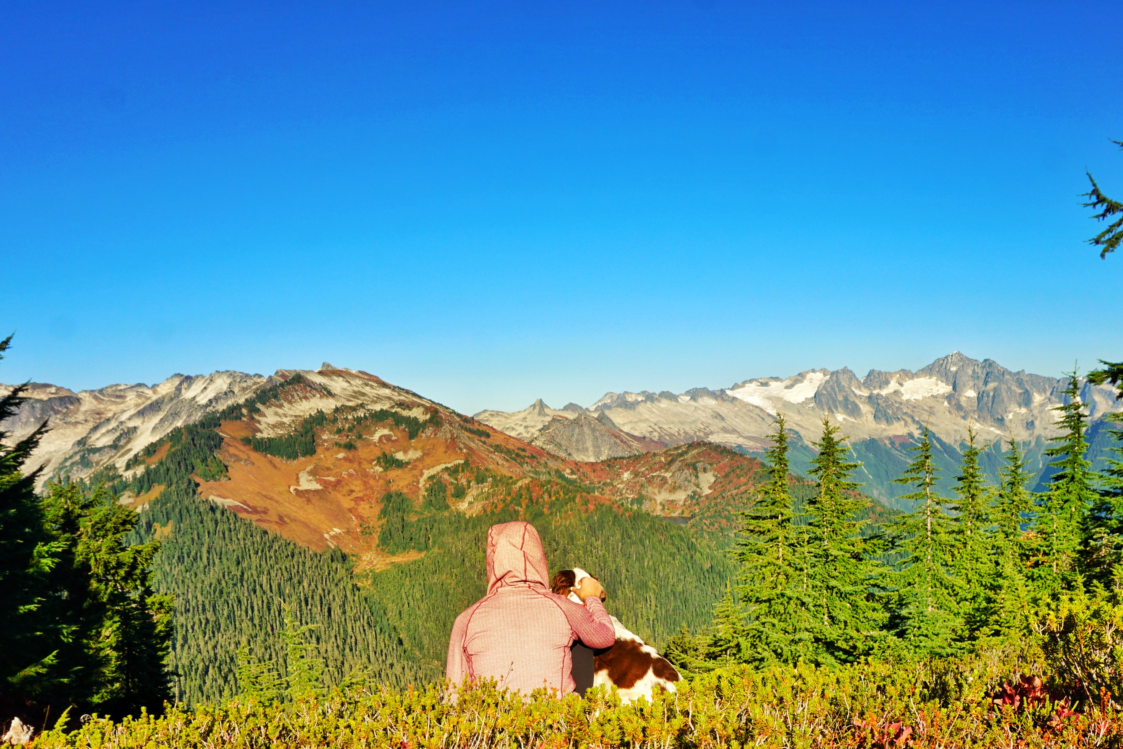 Hike to Lookout Mountain Lookout, Marblemount, Washington