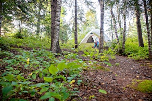 Camp at George H. Manitou Crosby State Park