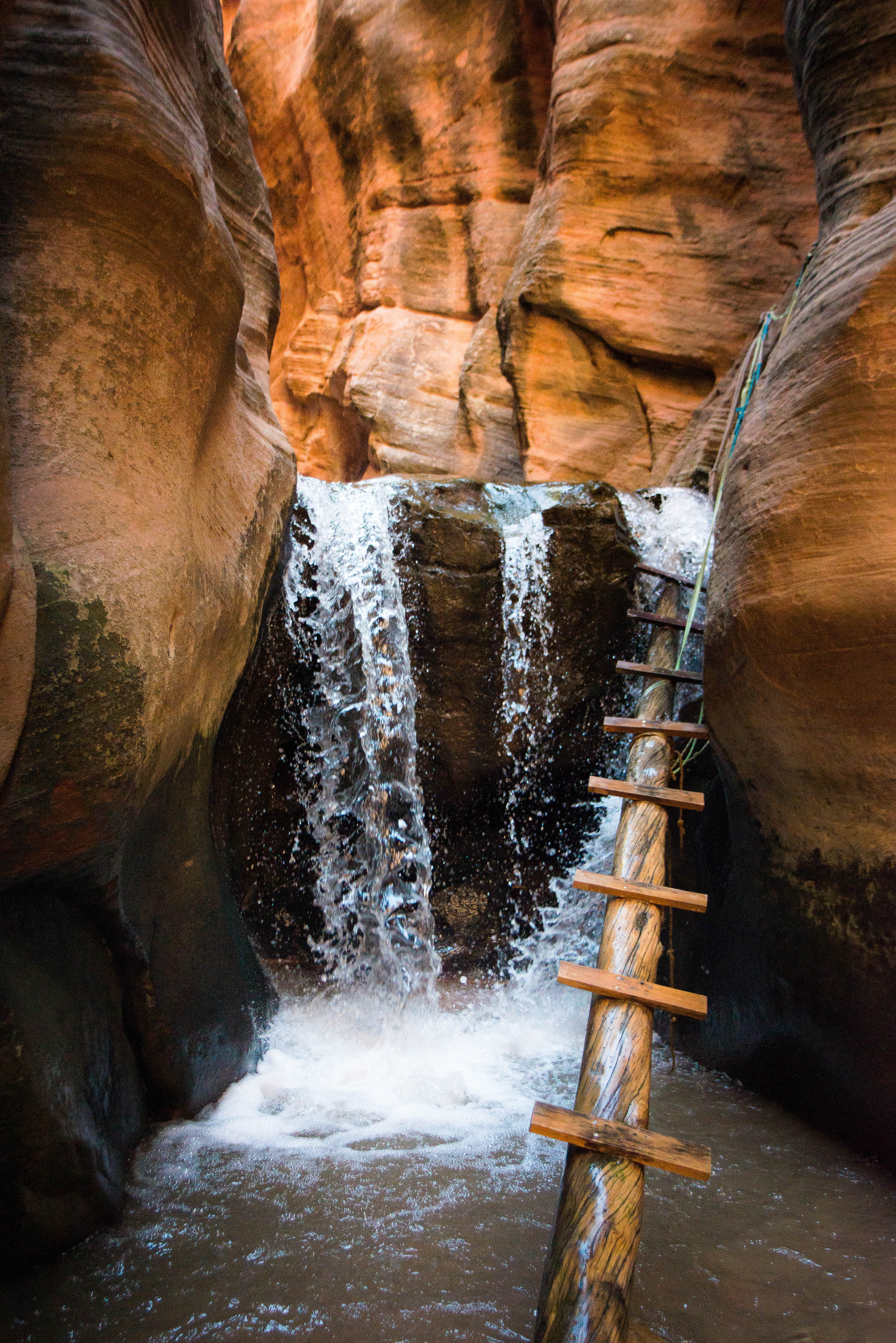 Kanarra Falls via Kanarraville Slot Canyon