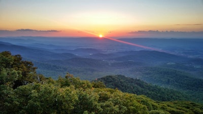 Hike to Mary's Rock Summit in Shenandoah National Park, Meadow Spring ...