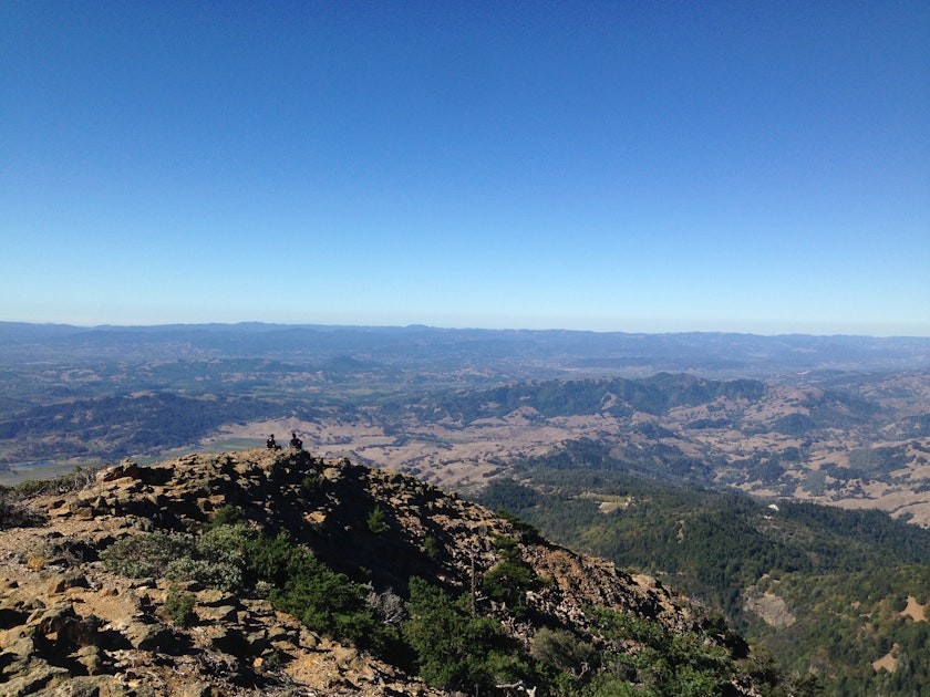 Hike Mount Saint Helena, Mt. St. Helena Trail