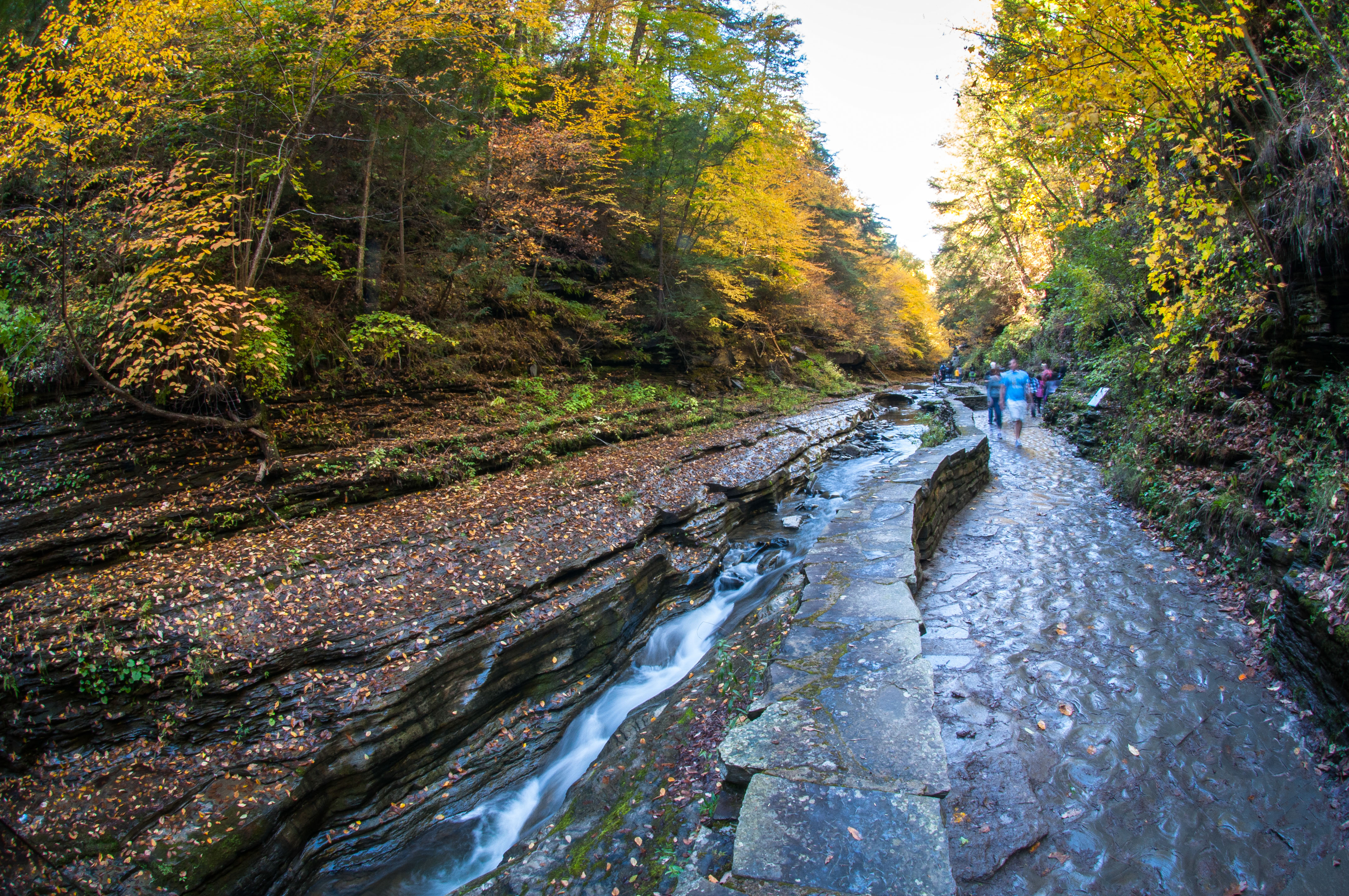Gorge Trail via South Parking Lot  