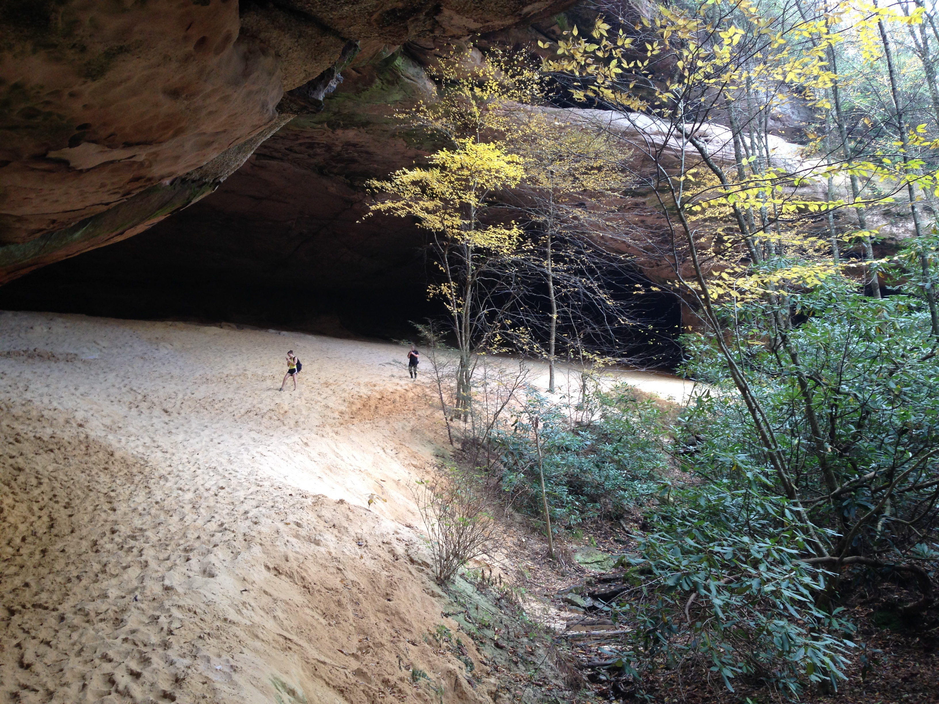 Hike to the Sand Caves, Ewing, Virginia