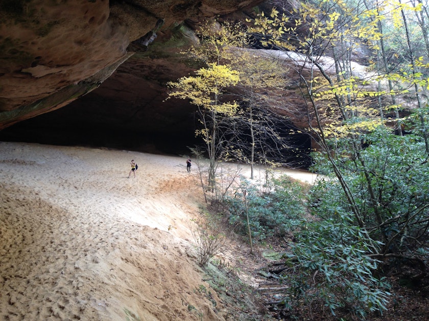 Hike to the Sand Caves, Ewing, Virginia