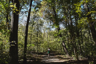 Hike West Ridge Trail in Weston Bend State Park, West Ridge Trailhead