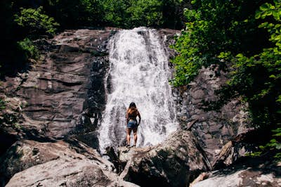 Hike to Waterfalls on White Oak Trail