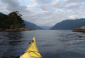 Kayak Sechelt Inlet