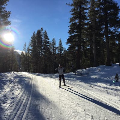 Cross Country Skiing at Mammoth Mountain