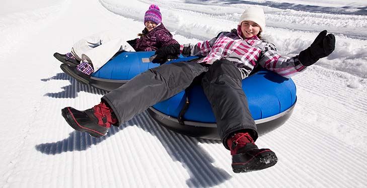 Tubing at Woolly's Tube Park