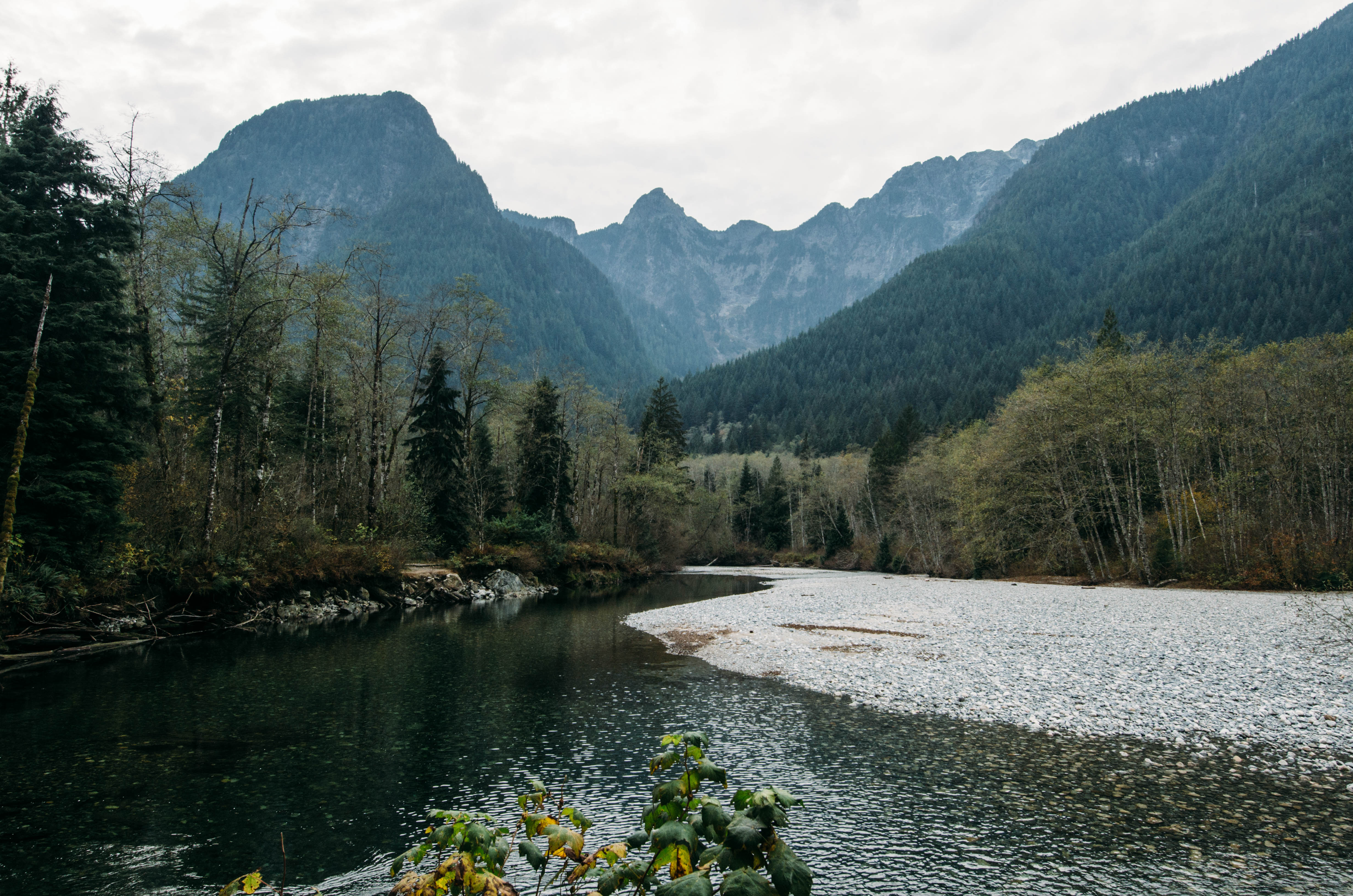 Hike to Lower Falls in Golden Ears Provincial Park