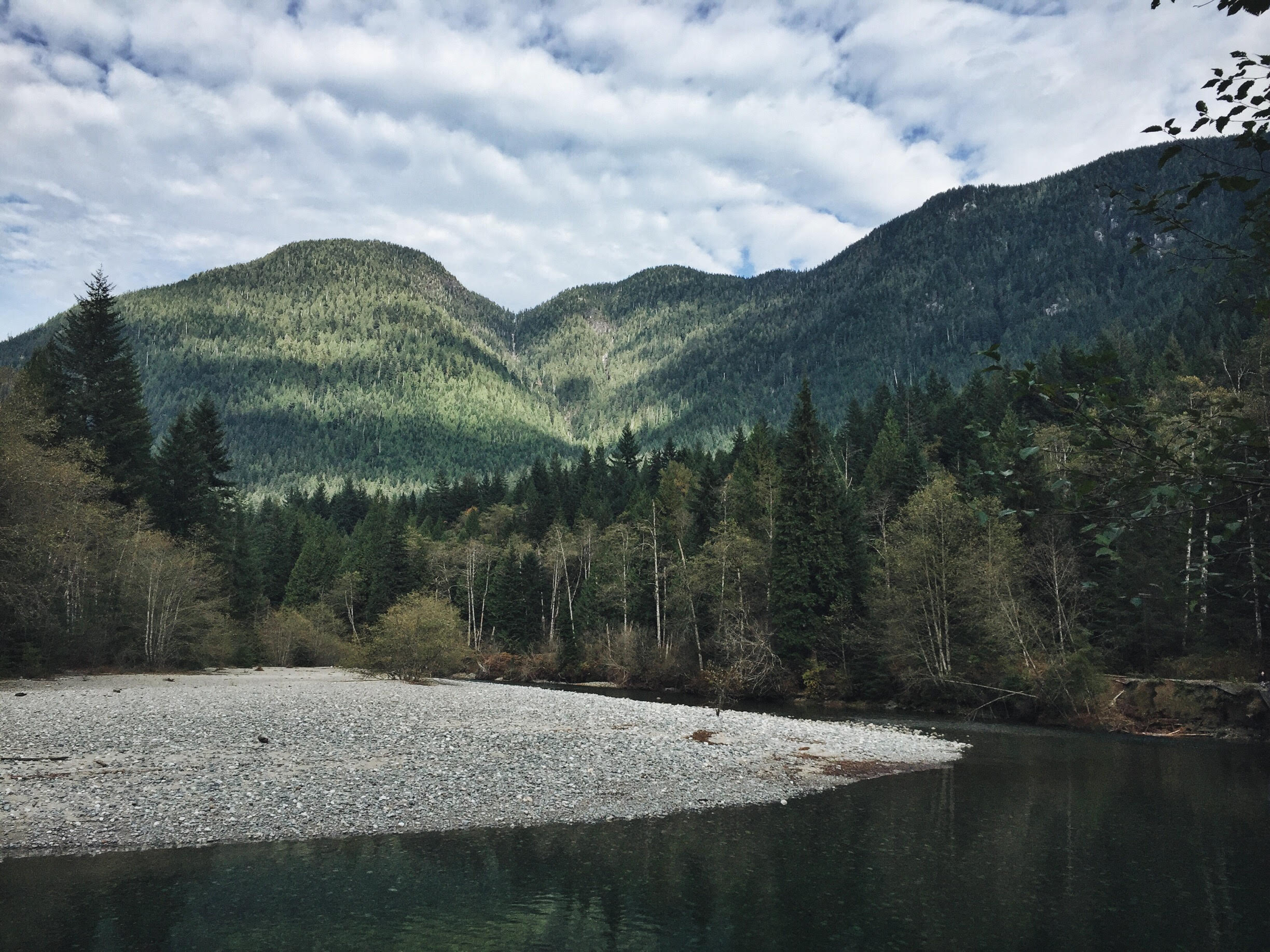 Hike to Lower Falls in Golden Ears Provincial Park