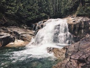 Hike to Lower Falls in Golden Ears Provincial Park