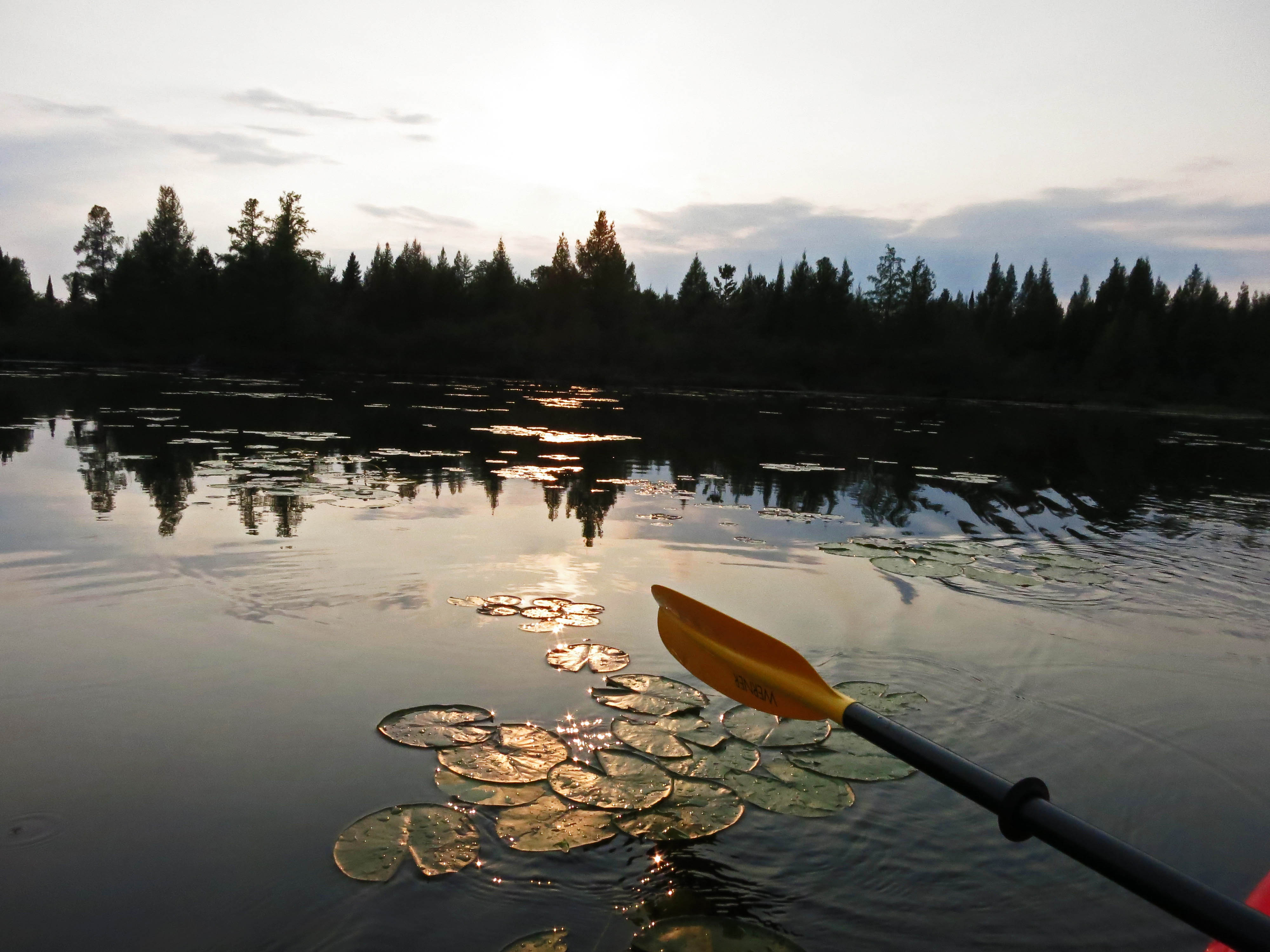 Canoe or Kayak the Ensign and Birch Lake Loop