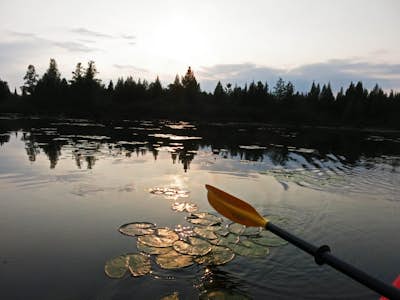 Canoe or Kayak the Ensign and Birch Lake Loop