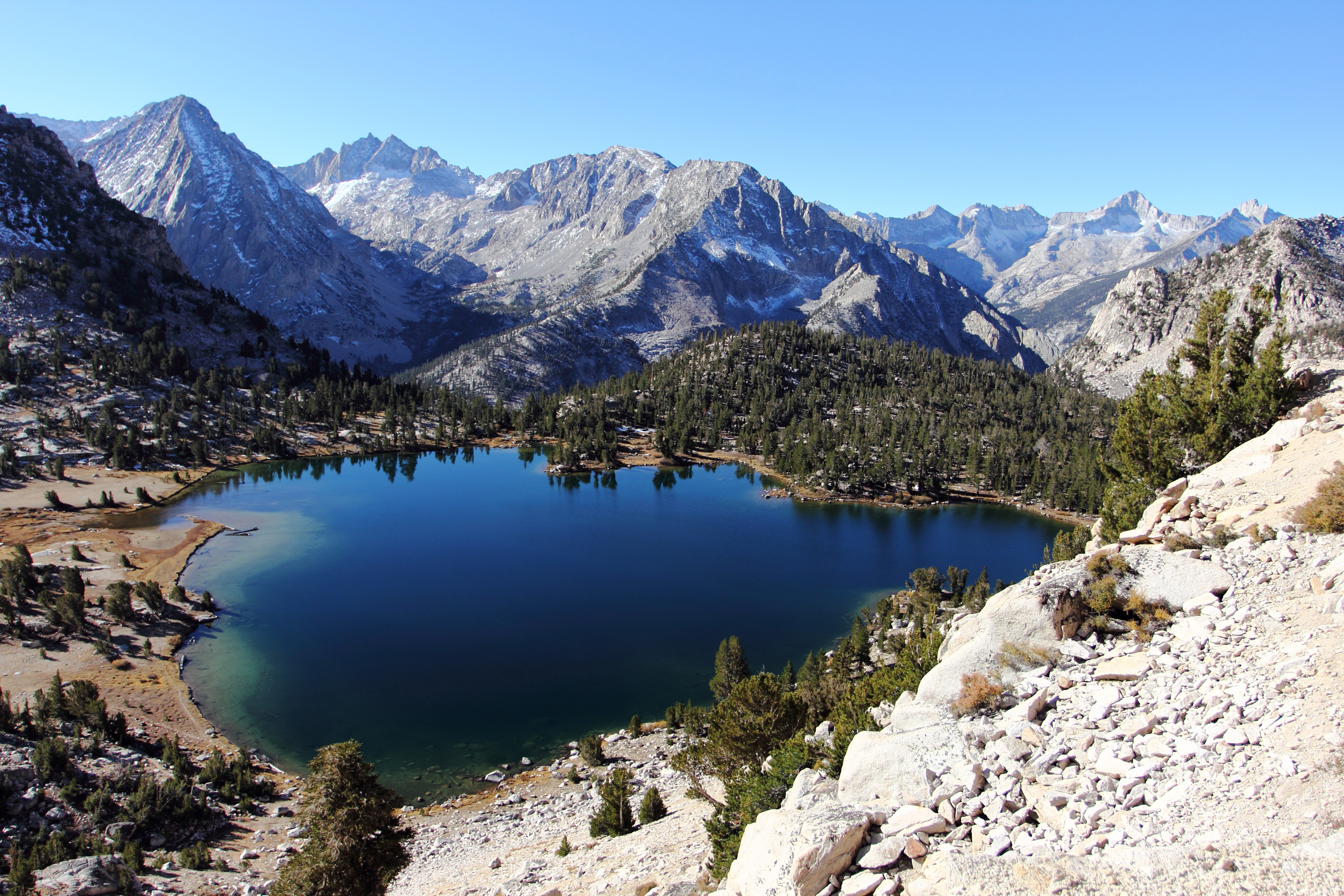 Charlotte Lake via Kearsarge Pass