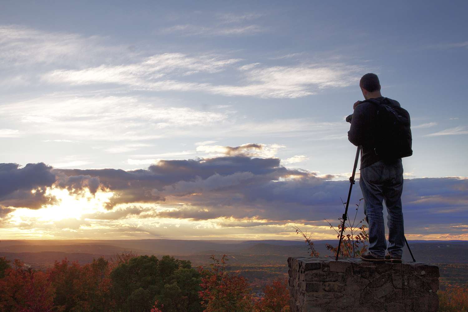 Hike to the Heublein Tower on Talcott Mountain