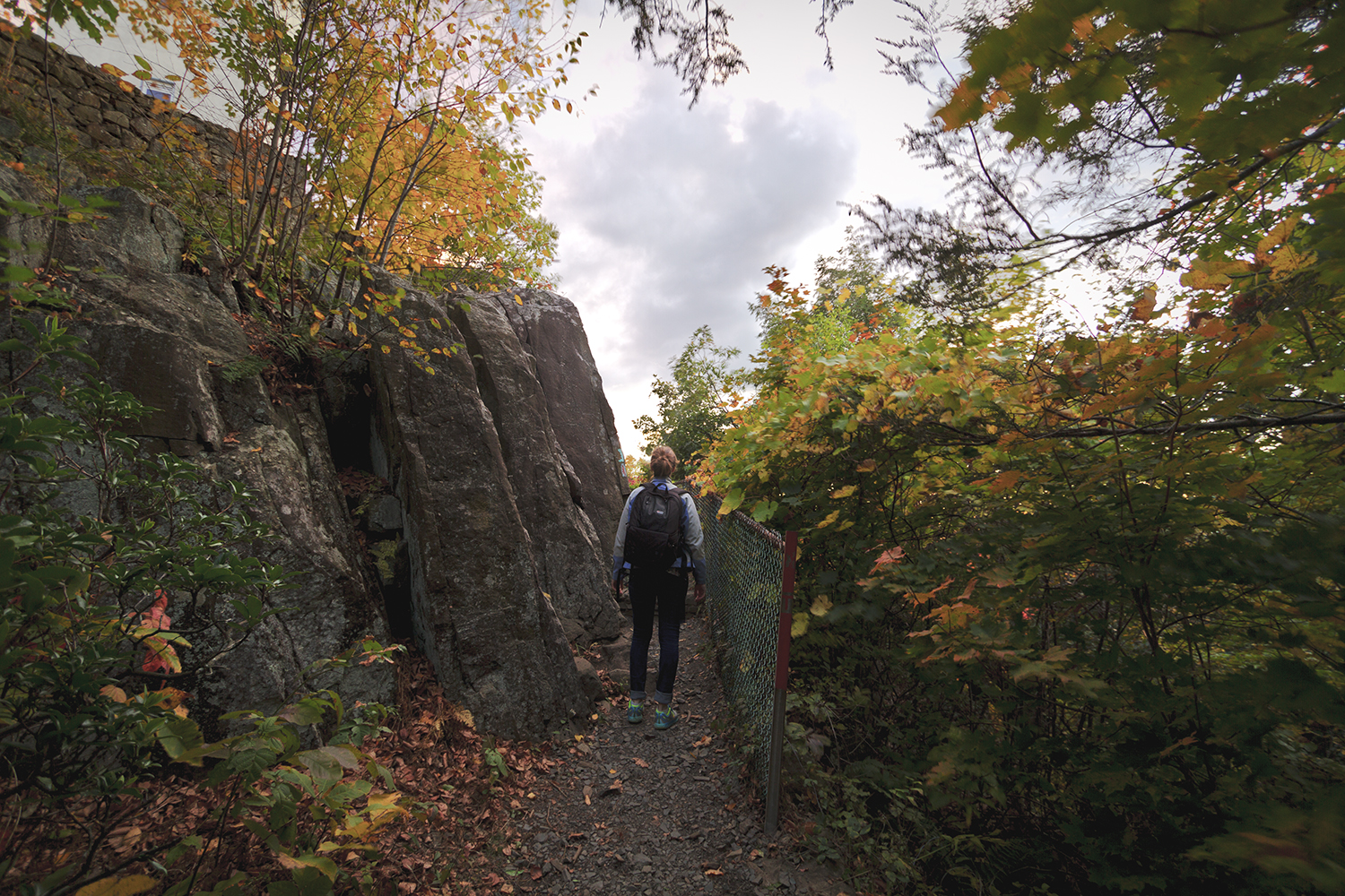 Hike to the Heublein Tower on Talcott Mountain