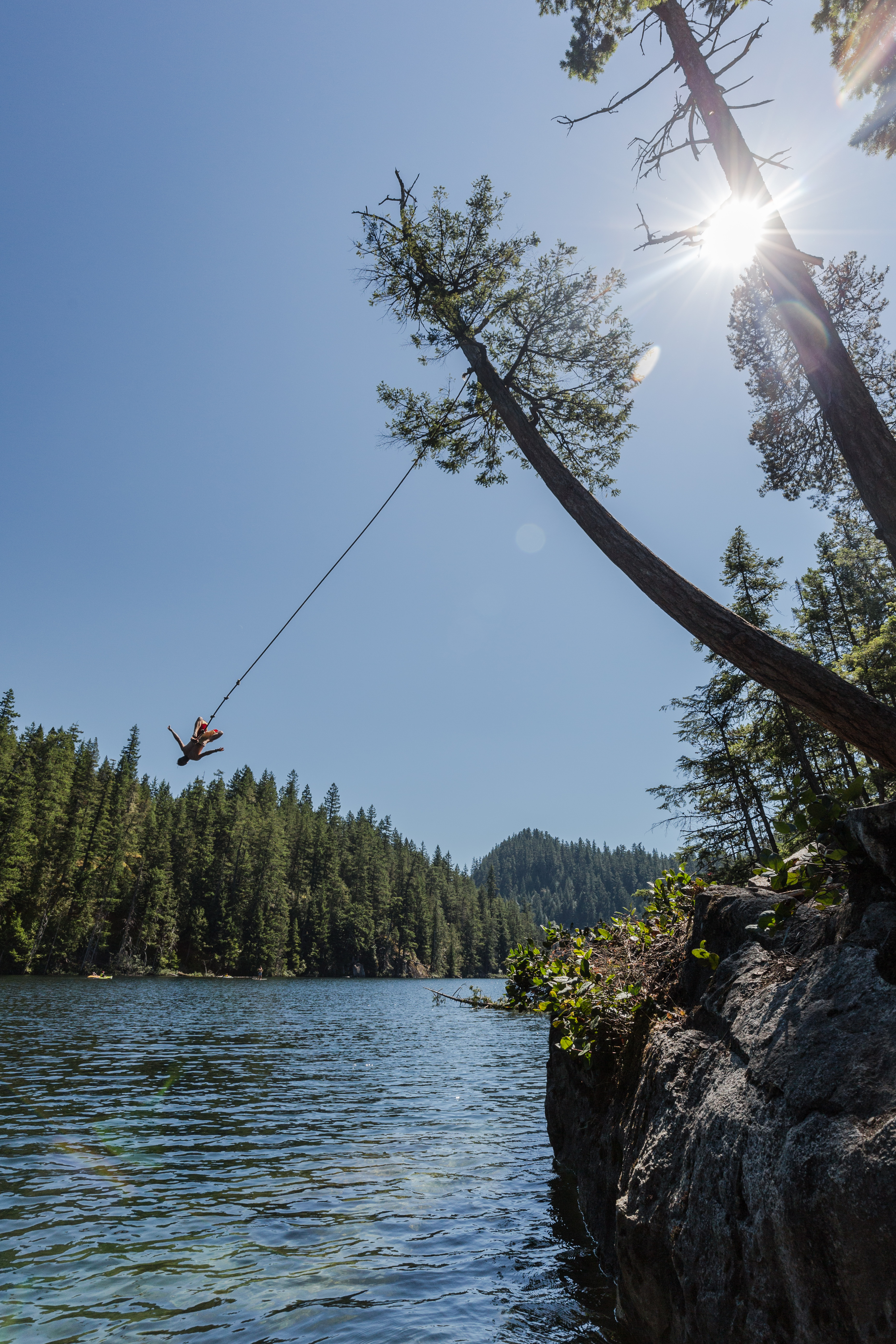 Camp At Alice Lake Provincial Park Squamish British Columbia