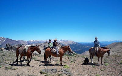Patagonian Horse Pack-Trip Into the National Park - Bariloche, Patagonia, Argentina
