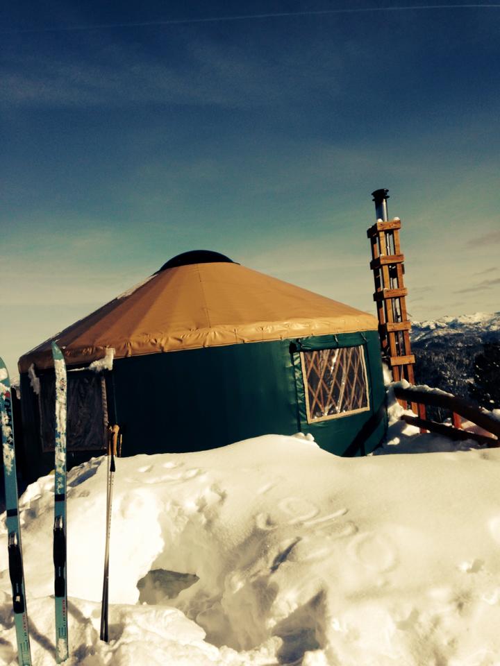 Ski or Snowshoe to Stargaze Yurt