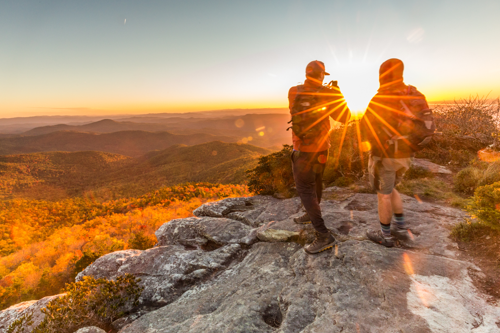 Photograph Hawksbill Mountain at Sunrise or Sunset